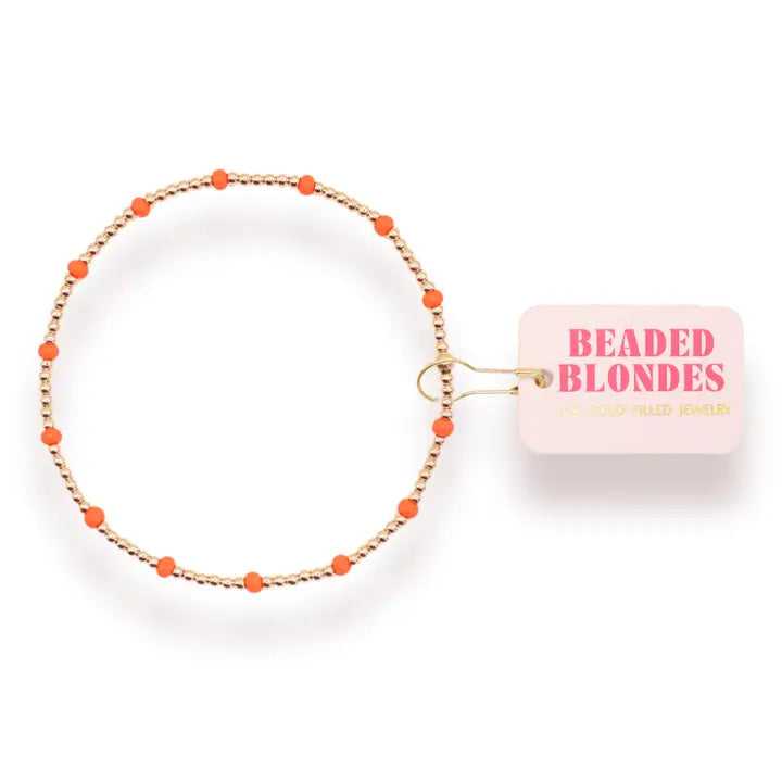 BB Game Day Dainty Poppi Braclet