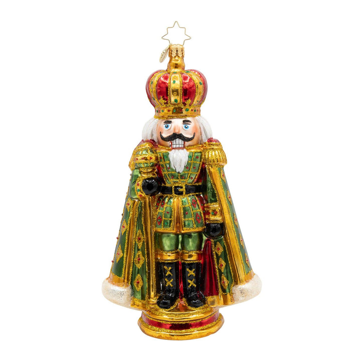 Holiday Glass Ornament – The Gilded Sentinel