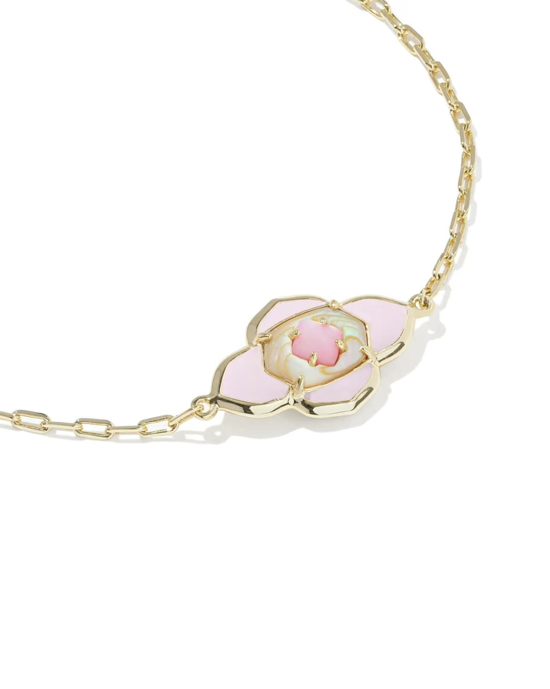 Kendra Scott Abbie Medallion Delicate Chain Bracelet