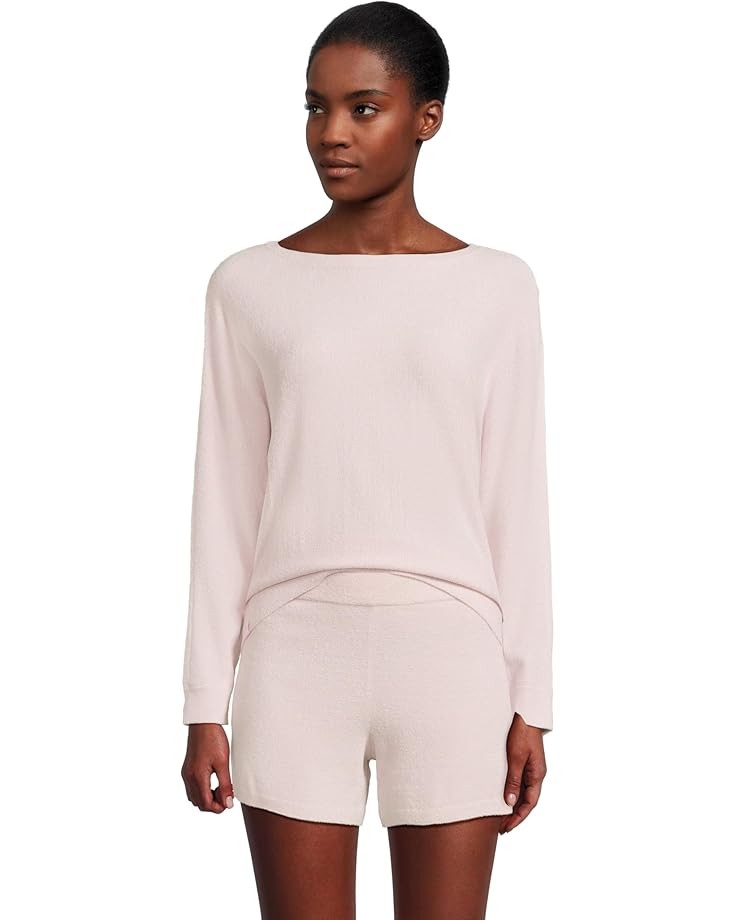 Cozychic Ultra Lite® Boatneck Pullover and Short Set