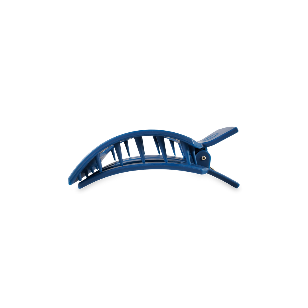 TELETIES - Square Flat Hair Clip | Small | Midnight Rain