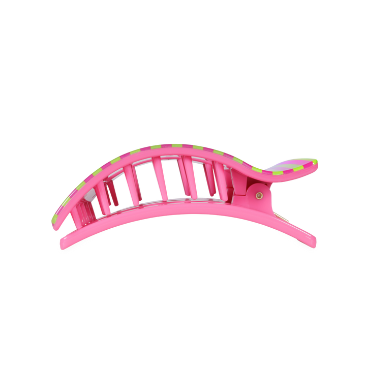TELETIES - Summer Crush | Large | Flat Rectangle Hair Clip