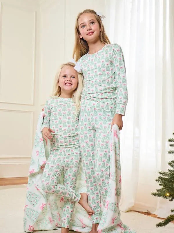 Annie Kid PJs - Rosy Woodlands