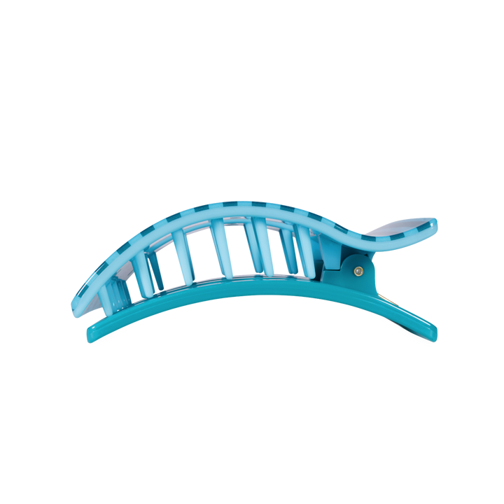 TELETIES - Splash Zone | Large | Flat Rectangle Hair Clip