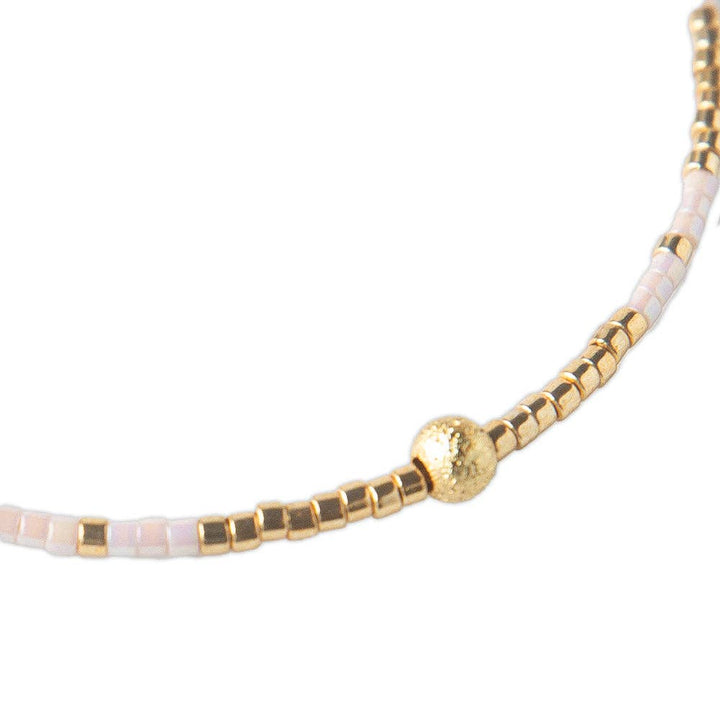 Lenny & Eva - Sprinkles Adjustable Bangle-Champagne