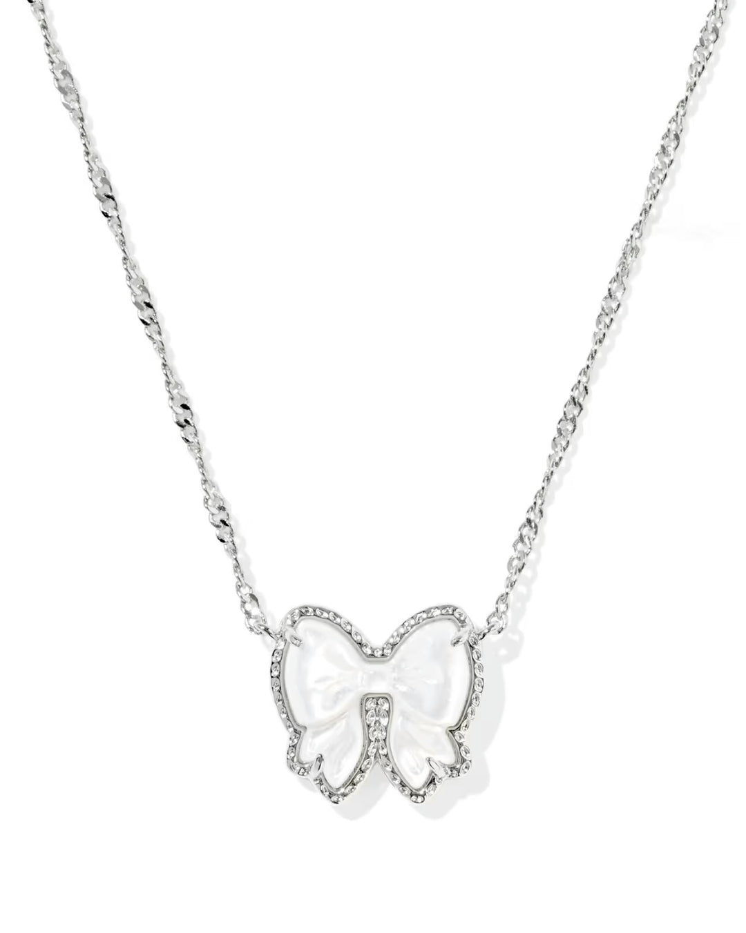 Kendra Scott Haley Bow Short Pendant Necklace