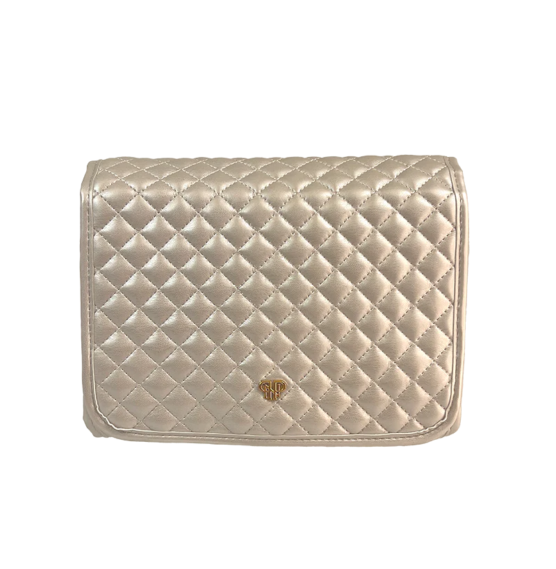 Getaway Toiletry Case - Pearl Quilted