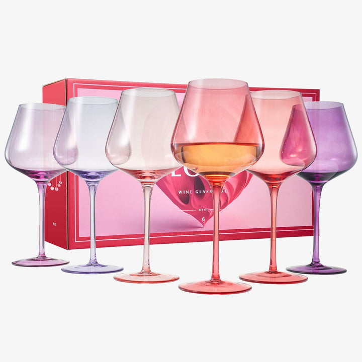 Love Wine Glass Set of 6