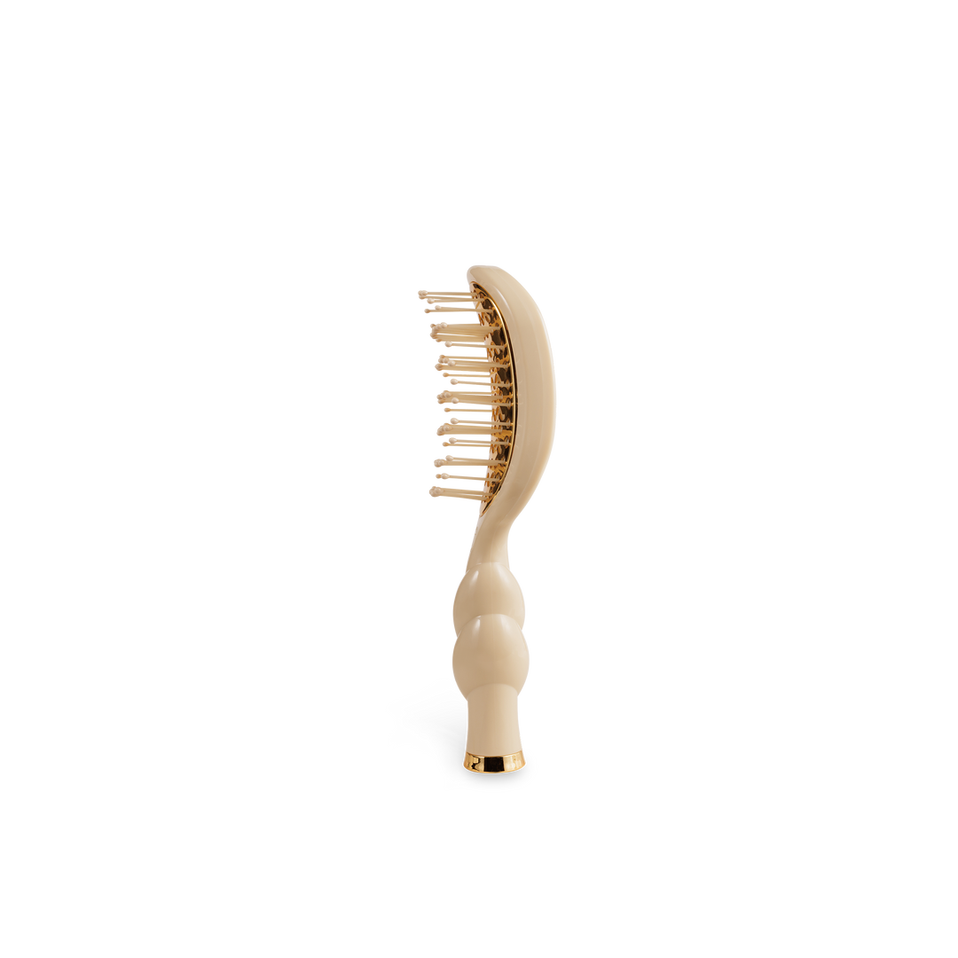 TELETIES - Mini Vented Brush | Tan