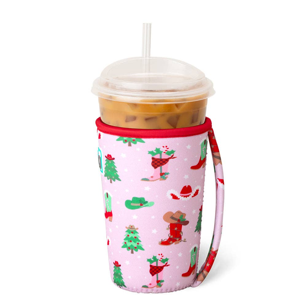 Howdy Holidays Iced Cup Coolie