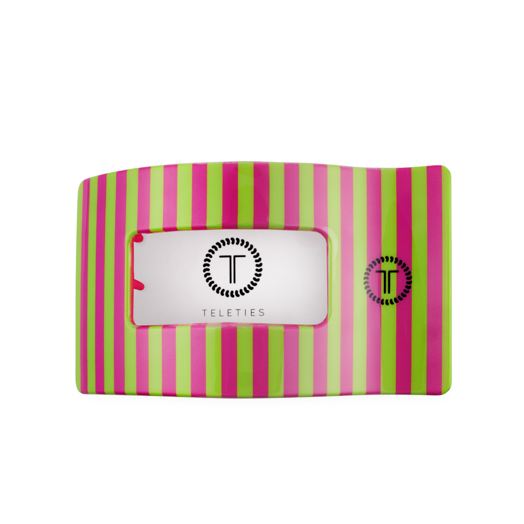 TELETIES - Summer Crush | Large | Flat Rectangle Hair Clip