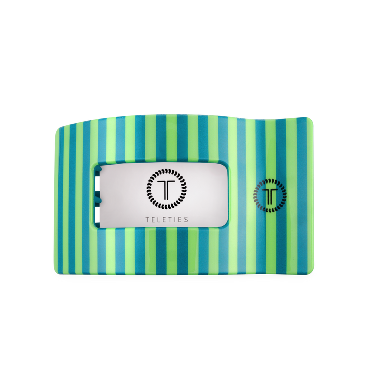 TELETIES - Cabana Cutie | Large | Flat Rectangle Hair Clip