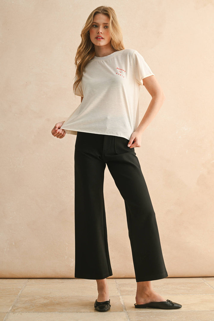 2 Pockets Ponte Pants