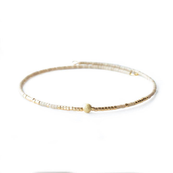 Lenny & Eva - Sprinkles Bangle-Latte