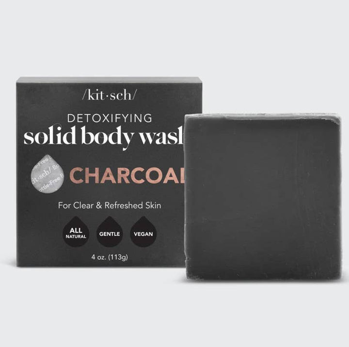 KITSCH Charcoal Detoxifying Solid Body Wash