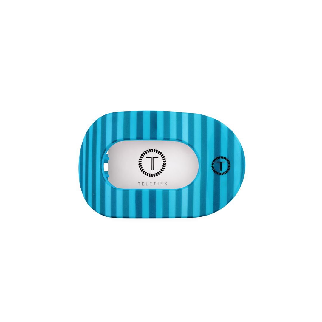 TELETIES - Splash Zone | Small | Flat Round Hair Clip