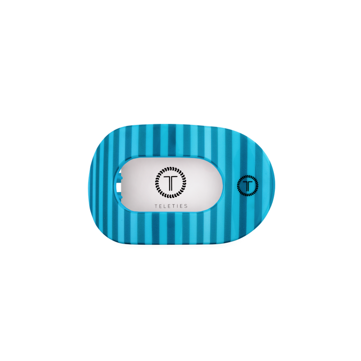 TELETIES - Splash Zone | Small | Flat Round Hair Clip