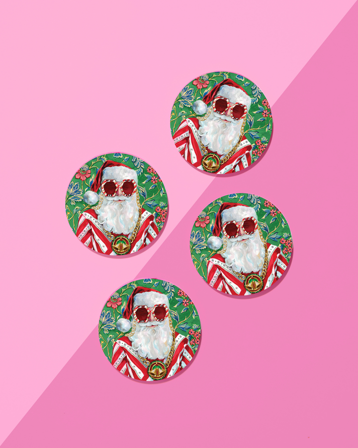 Tart By Taylor - Swanky Santa Acrylic Coaster