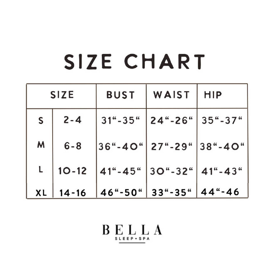 Long Sleeve PJ Set - White Rings