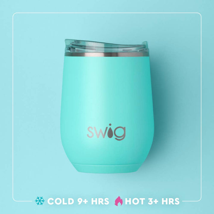 Christmas Plaid Stemless Wine Cup (12oz)