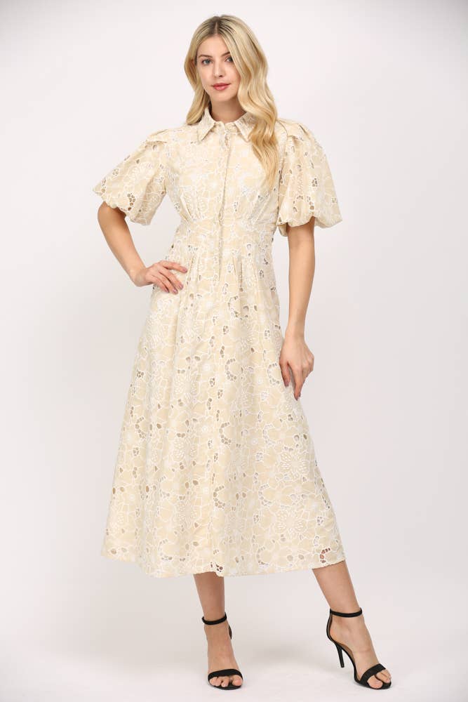Eyelet Lace Dress