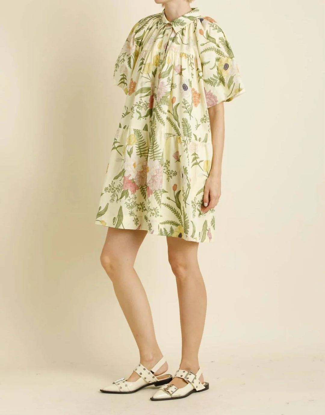 Floral Button Down Dress
