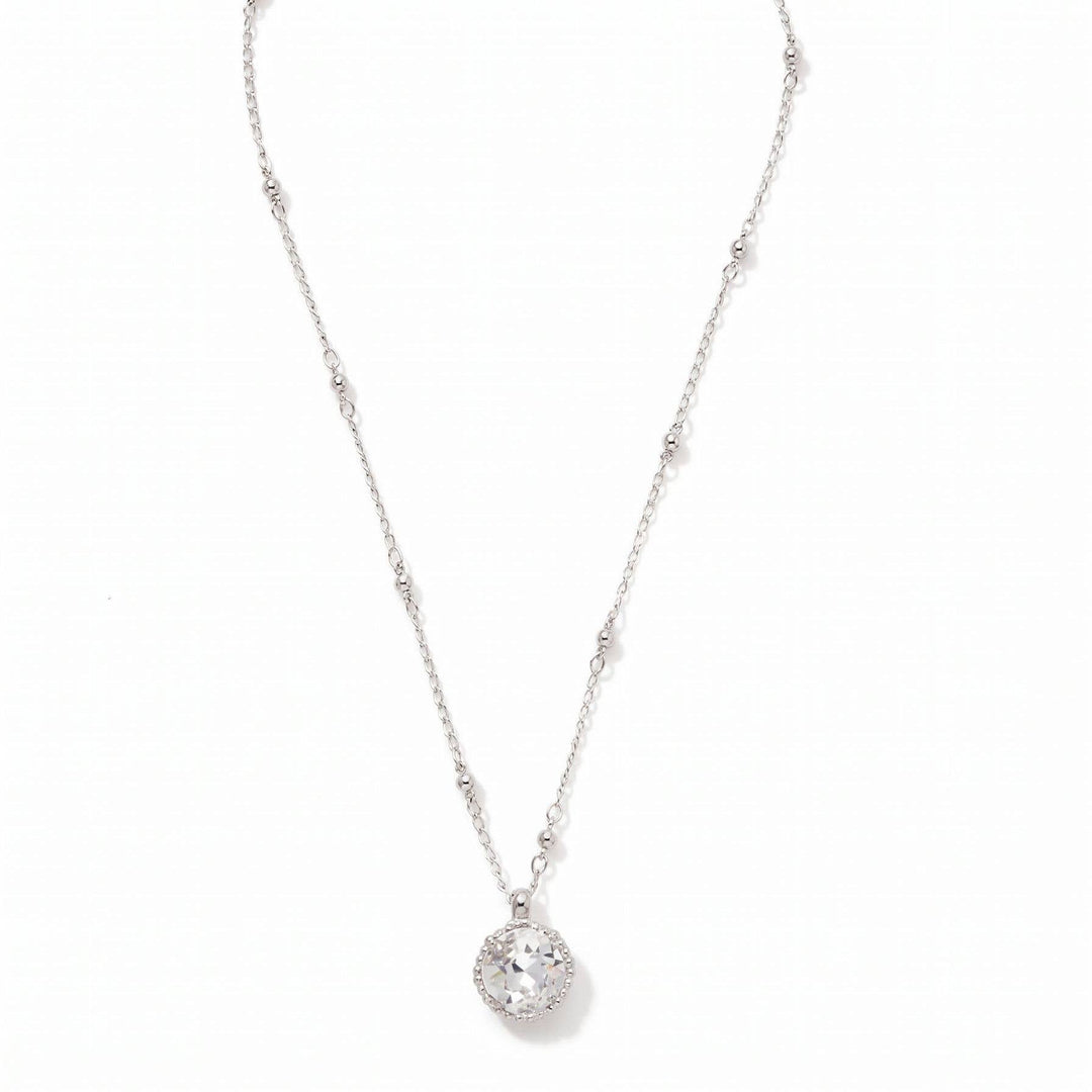 Cushion-Cut Pendant Necklace - NDS50PDCRY