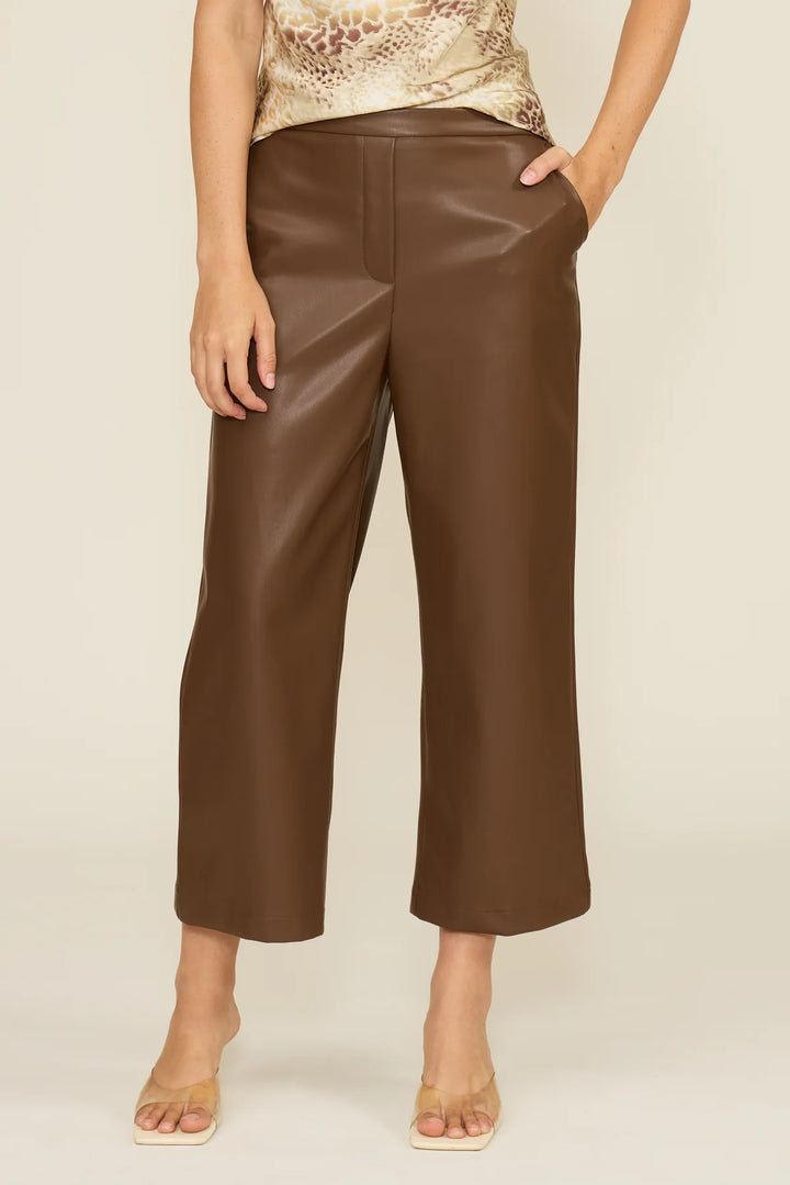 Karen Faux Leather Pant