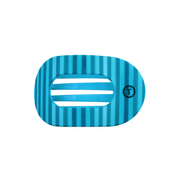 TELETIES - Splash Zone | Medium | Flat Round Hair Clip