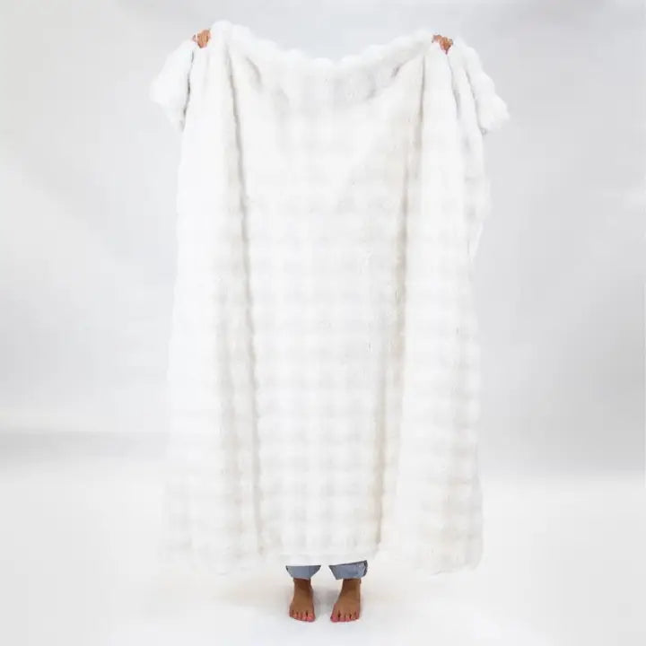 Faux Fur Throw Blanket
