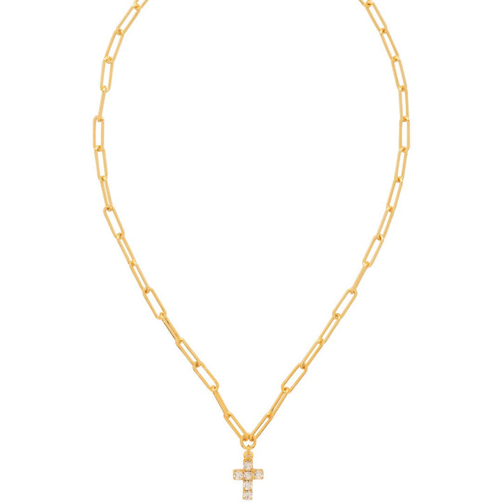 Sorrelli Carly Cross Pendant Necklace