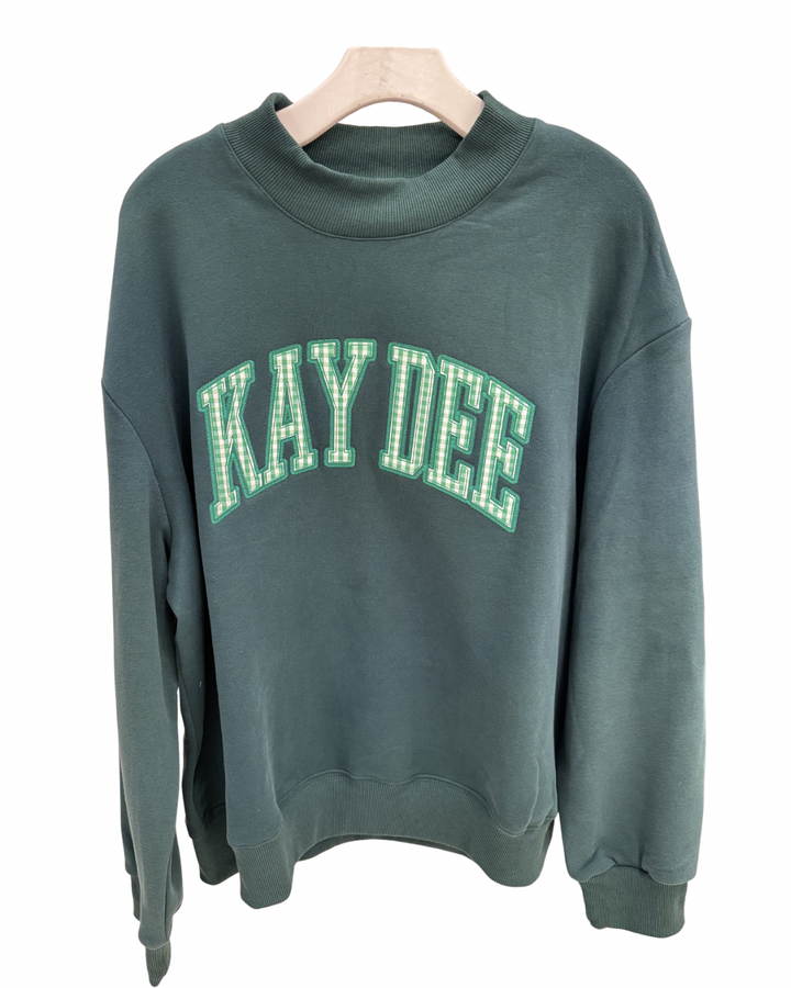 Sorority Keepsake Mock Neck Crew