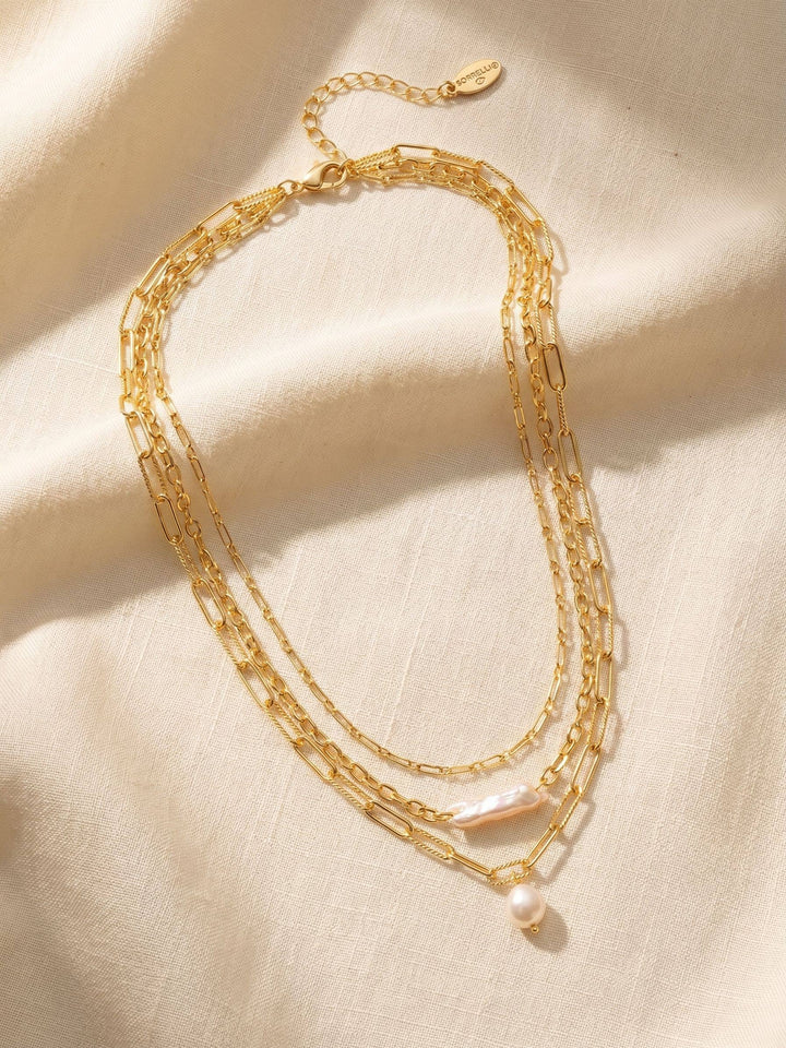 Imani Layered Necklace - 4NGK2BGMDP