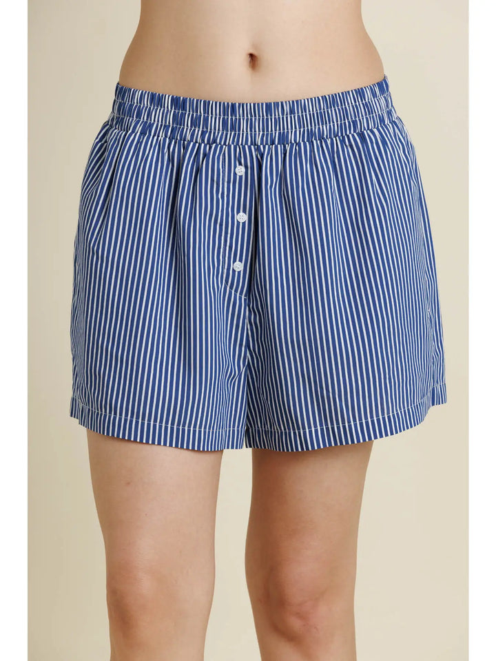 STRIPED BOXER SHORTS