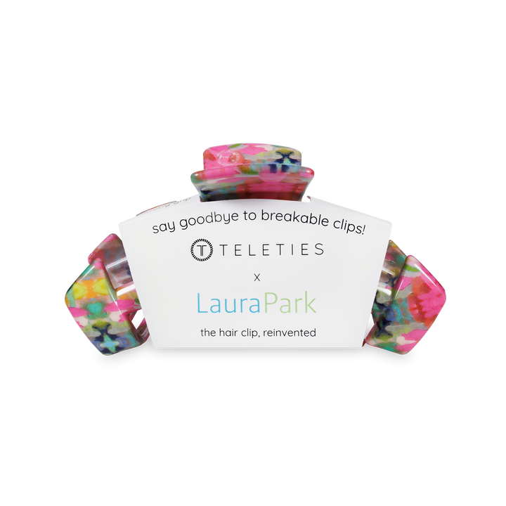 TELETIES - Classic | Fuchsia Dream | Medium Hair Clip