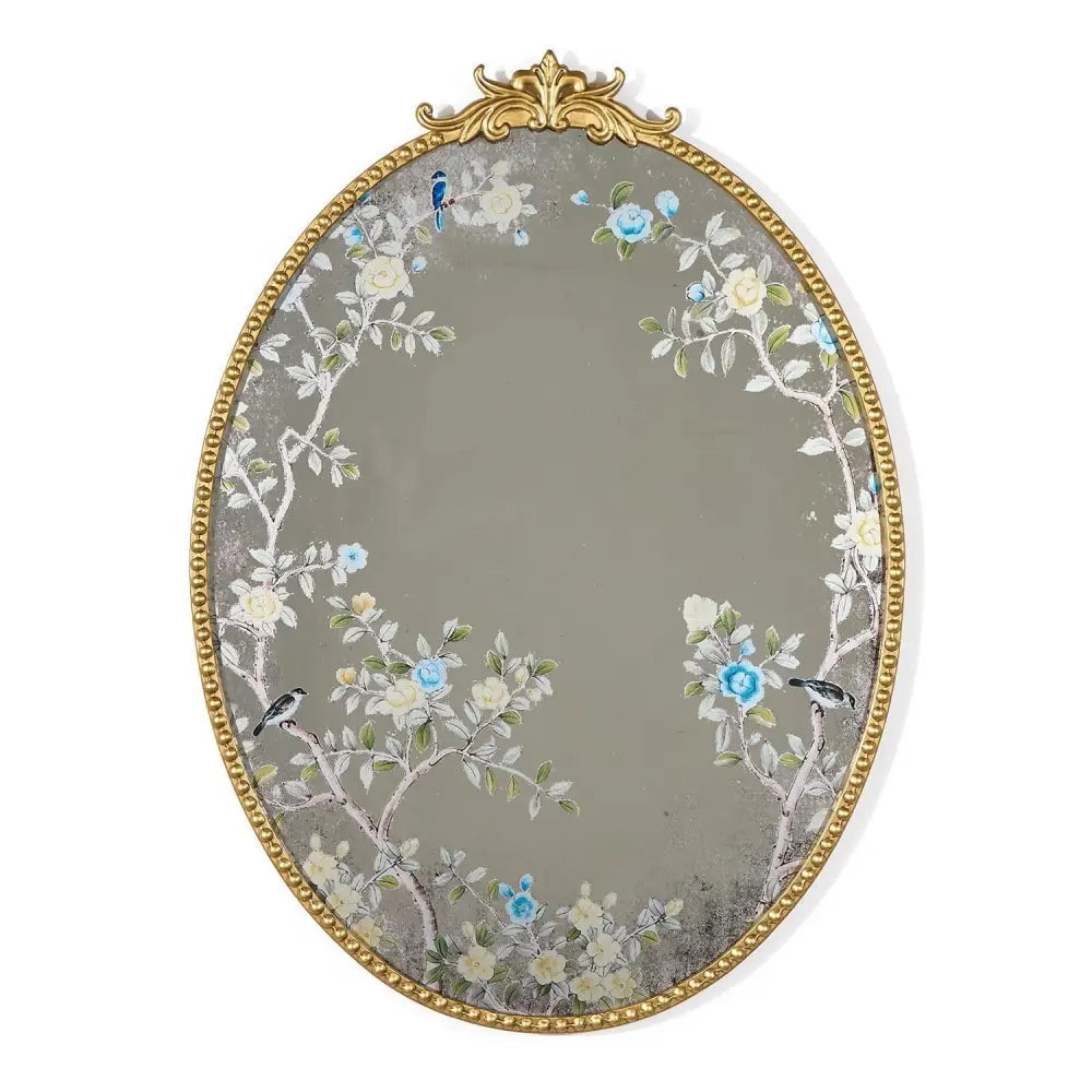 Flora and Fauna Oval Wall
Mirror