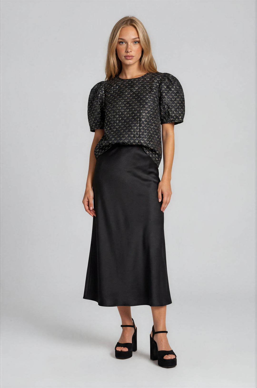 BLACK SATIN