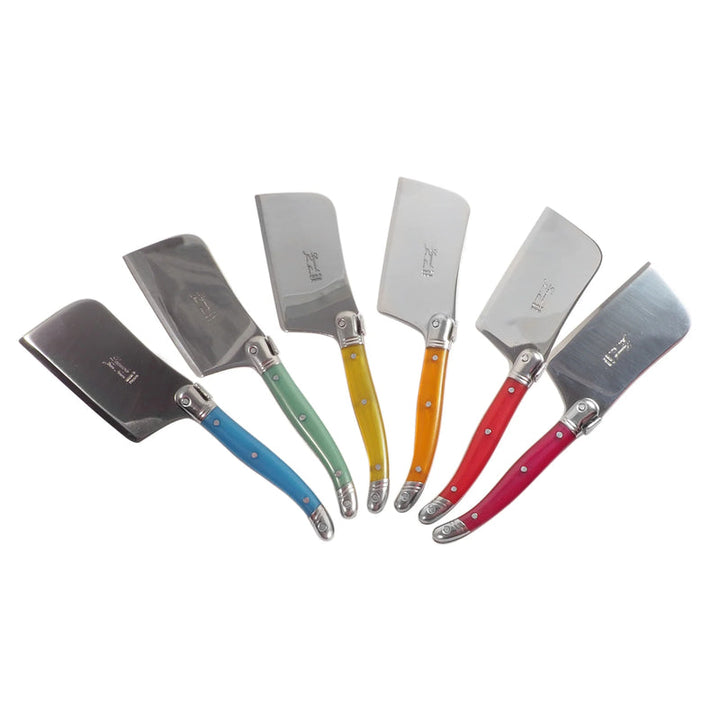 Rainbow mini cheese knives