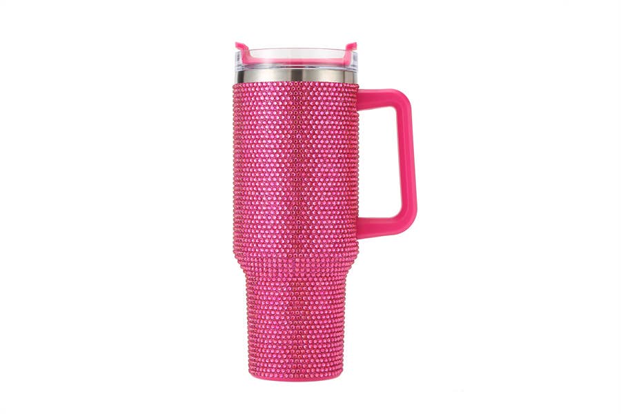 Fully Covered Rhinestone Water Cup