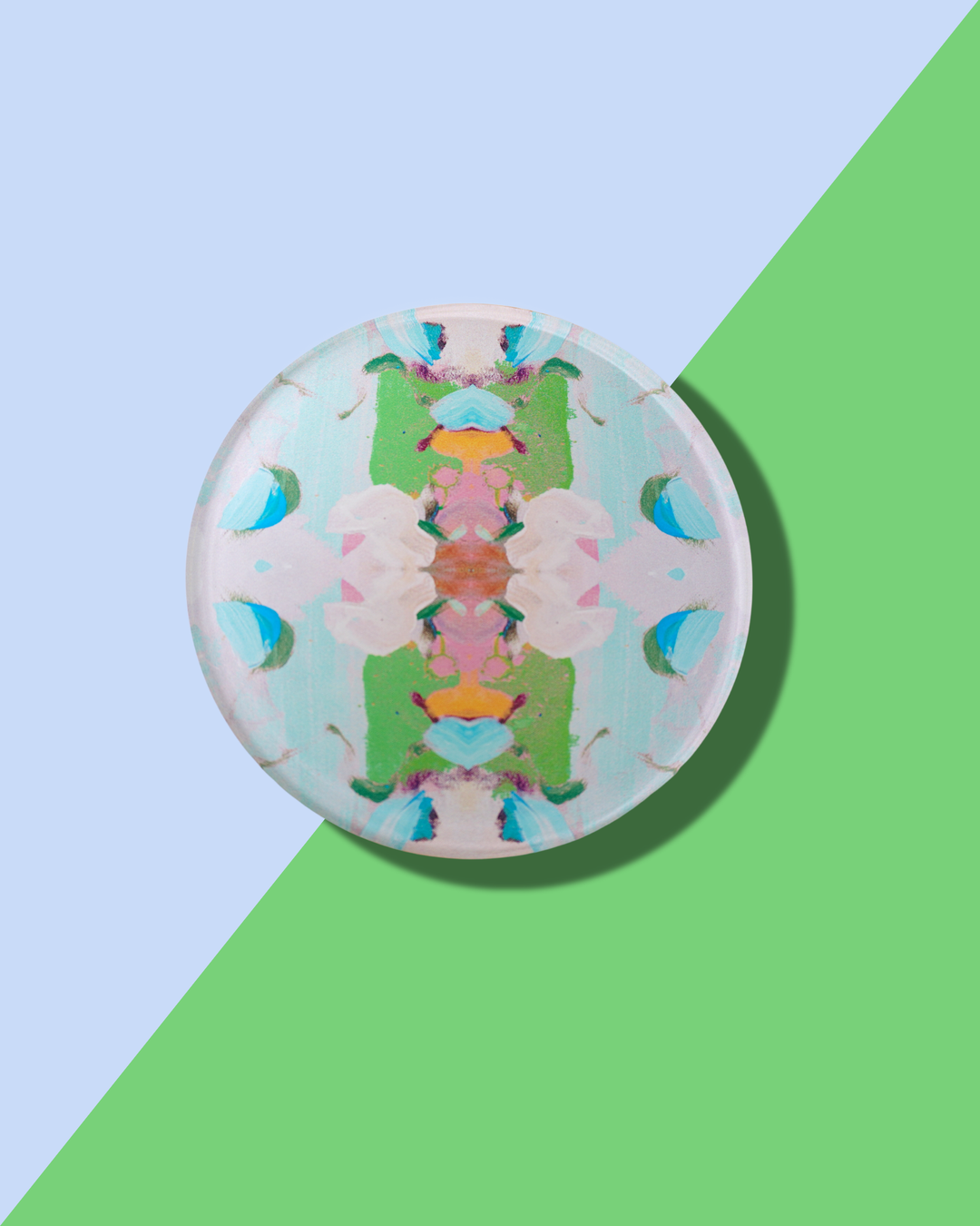 Monets Garden Green Coaster | Laura Park Designs x Tart