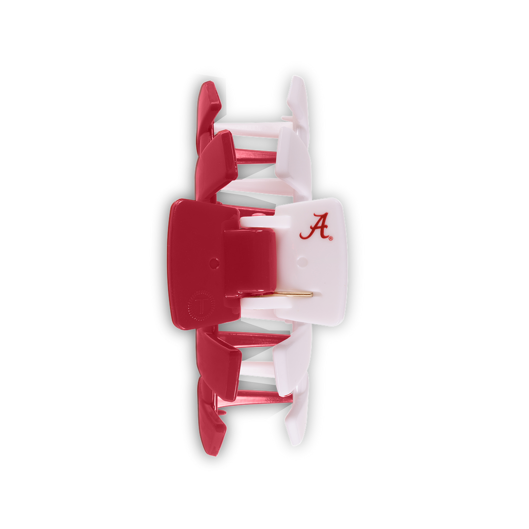 TELETIES - Classic College Hair Clip | Large | Univ. of Alabama