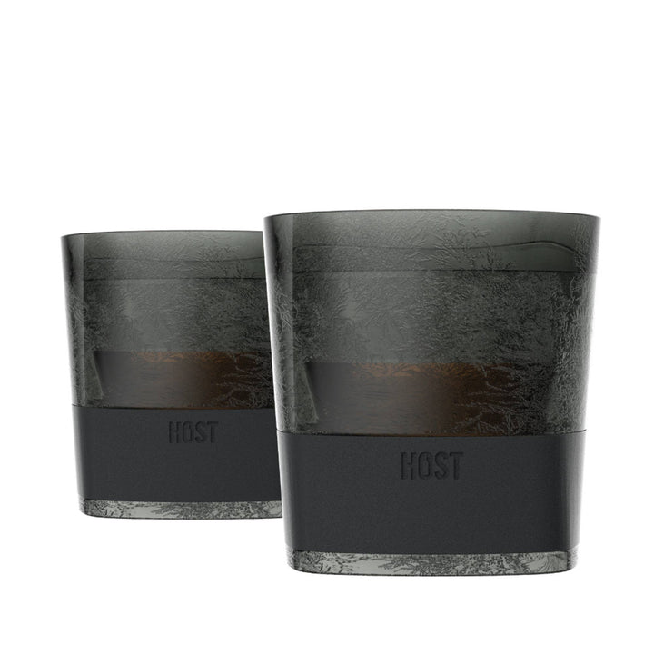 Whiskey FREEZE™ Insulated Cooling Cups in Smoke Set of 2