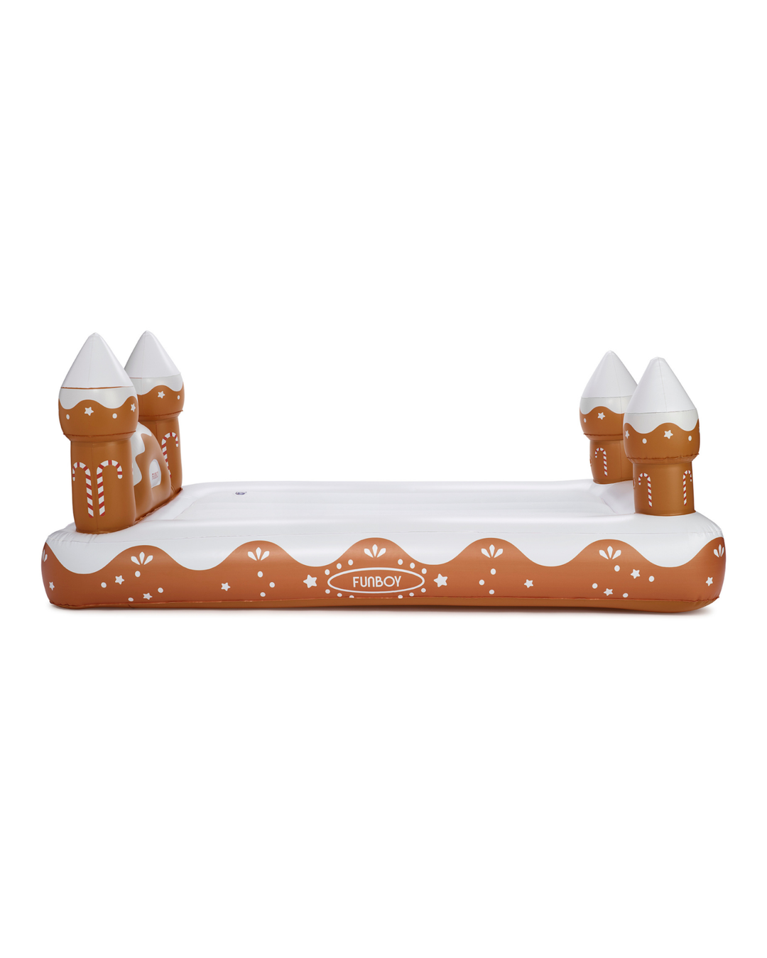 FUNBOY Gingerbread Holiday Kids Air Mattress Sleepover Bed