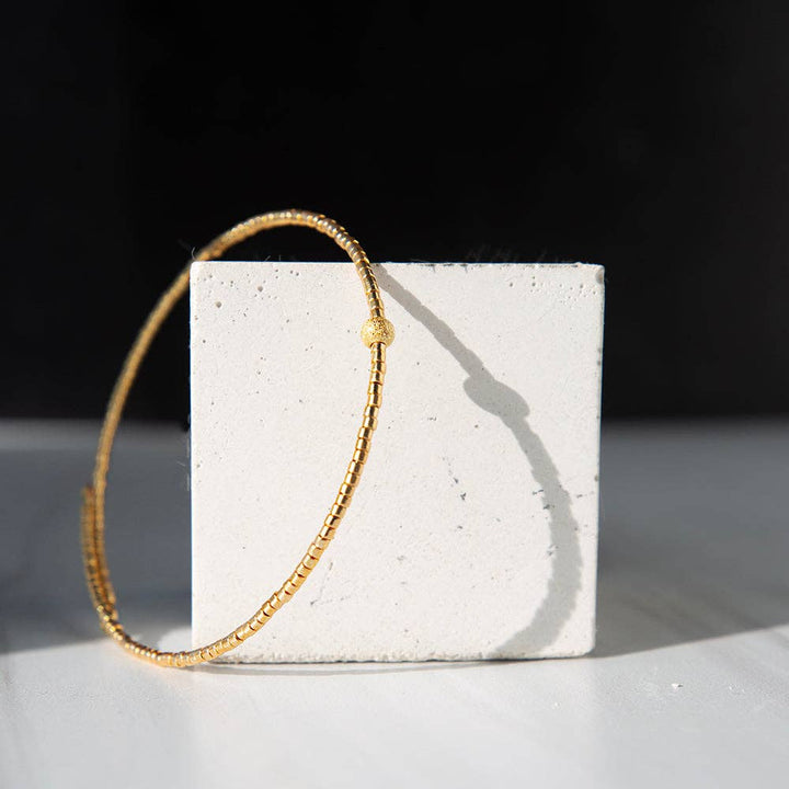 Lenny & Eva - Sprinkles Bangle-Gold