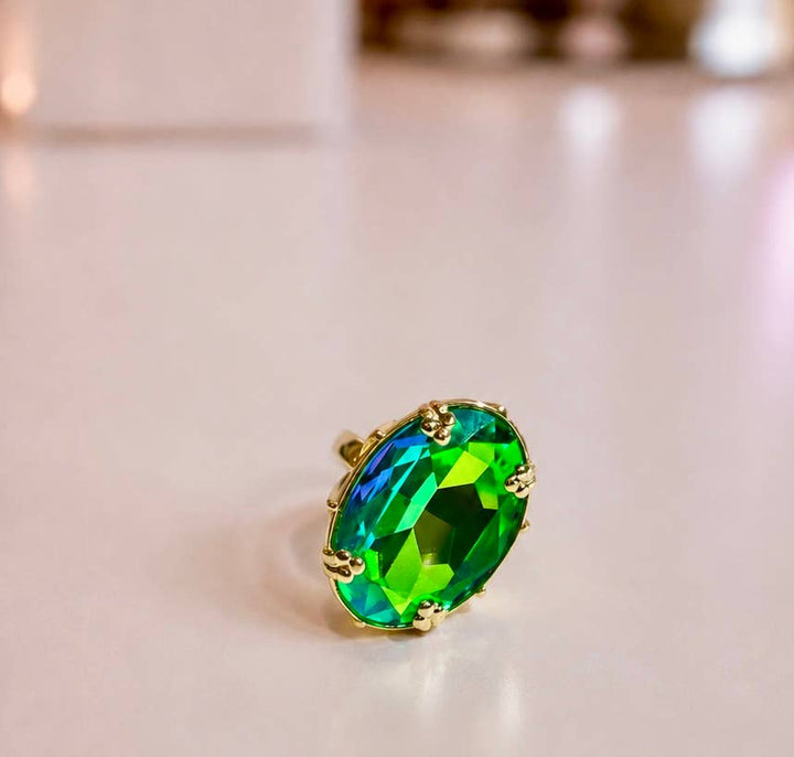 First Lady Adjustable Cocktail Ring in Sphinx