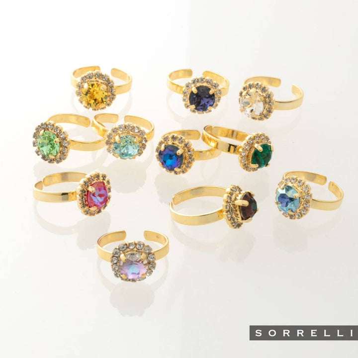 Sorrelli Haute Halo Cocktail Ring