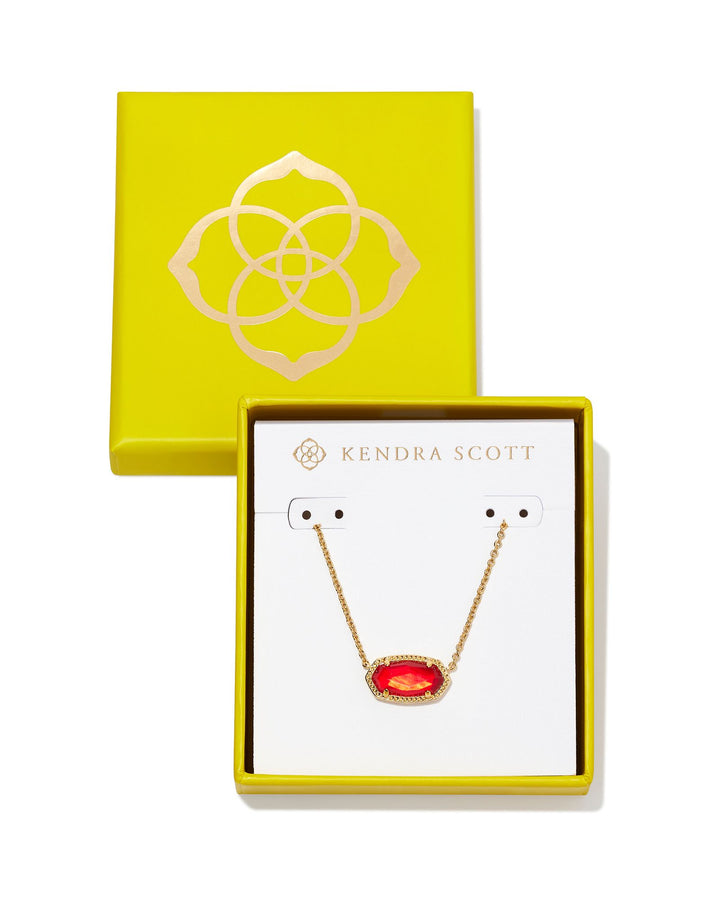 Kendra Scott Boxed Elisa Pendant Necklace - Gold