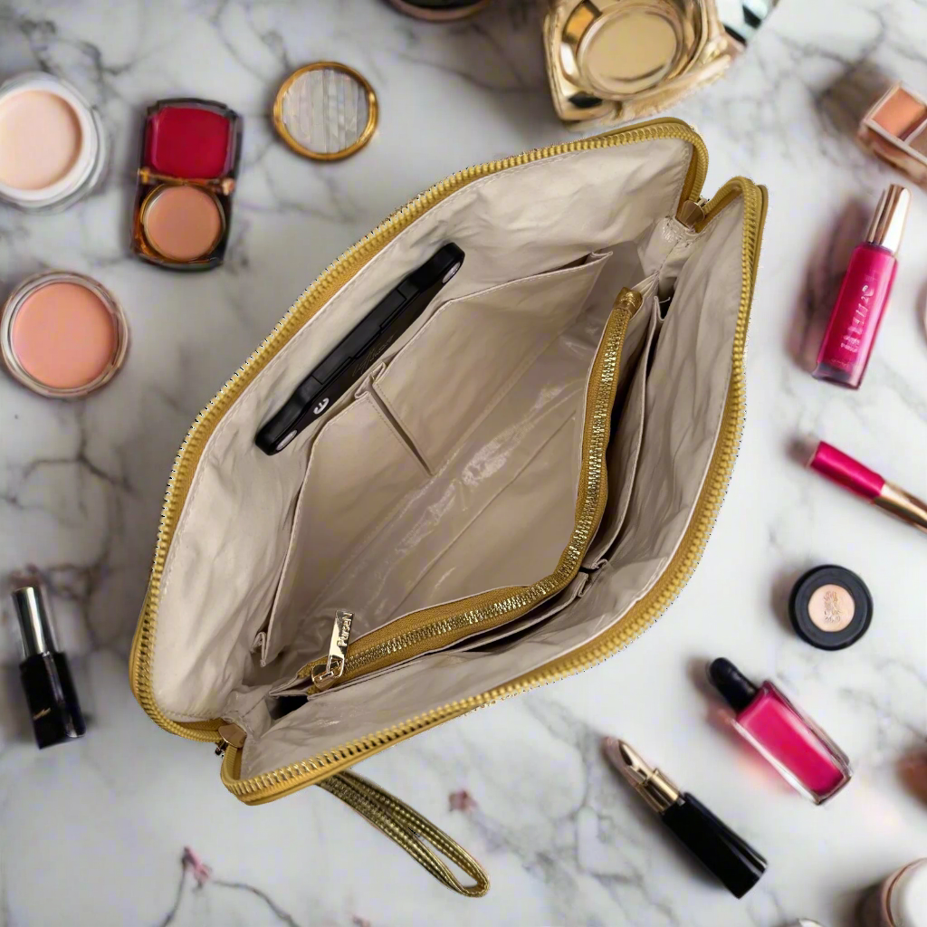 PurseN Litt Makeup Case - 24 Karat
