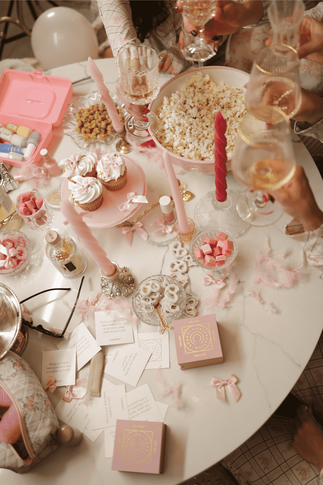 Girls Night Conversation Cards