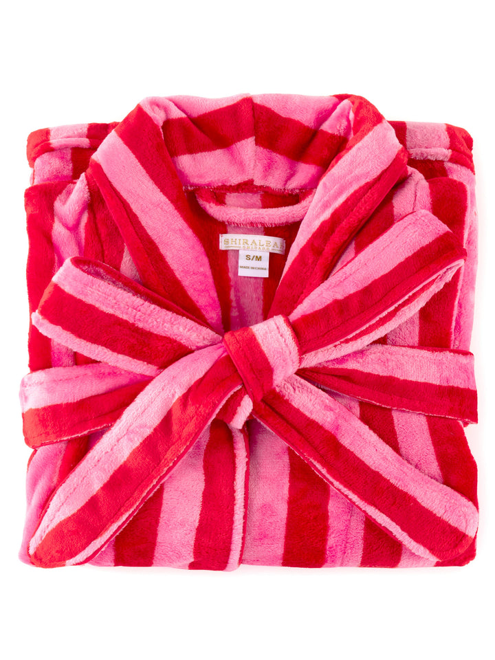 Shiraleah - FELICITY STRIPE ROBE, RED